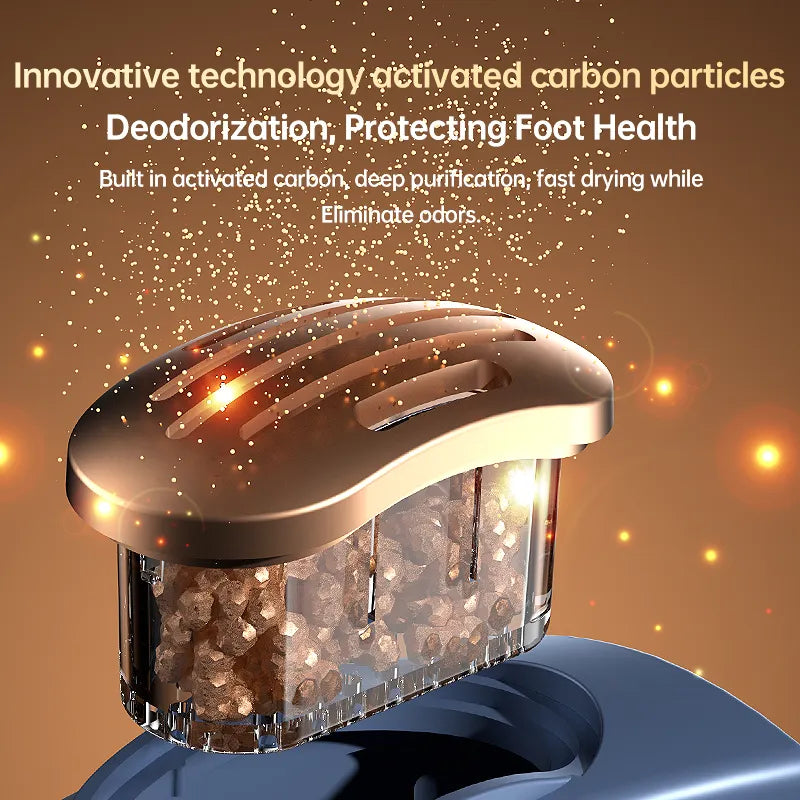 Foldable Electric Shoe & Boot Dryer – Dries Shoes, Socks & Slippers
