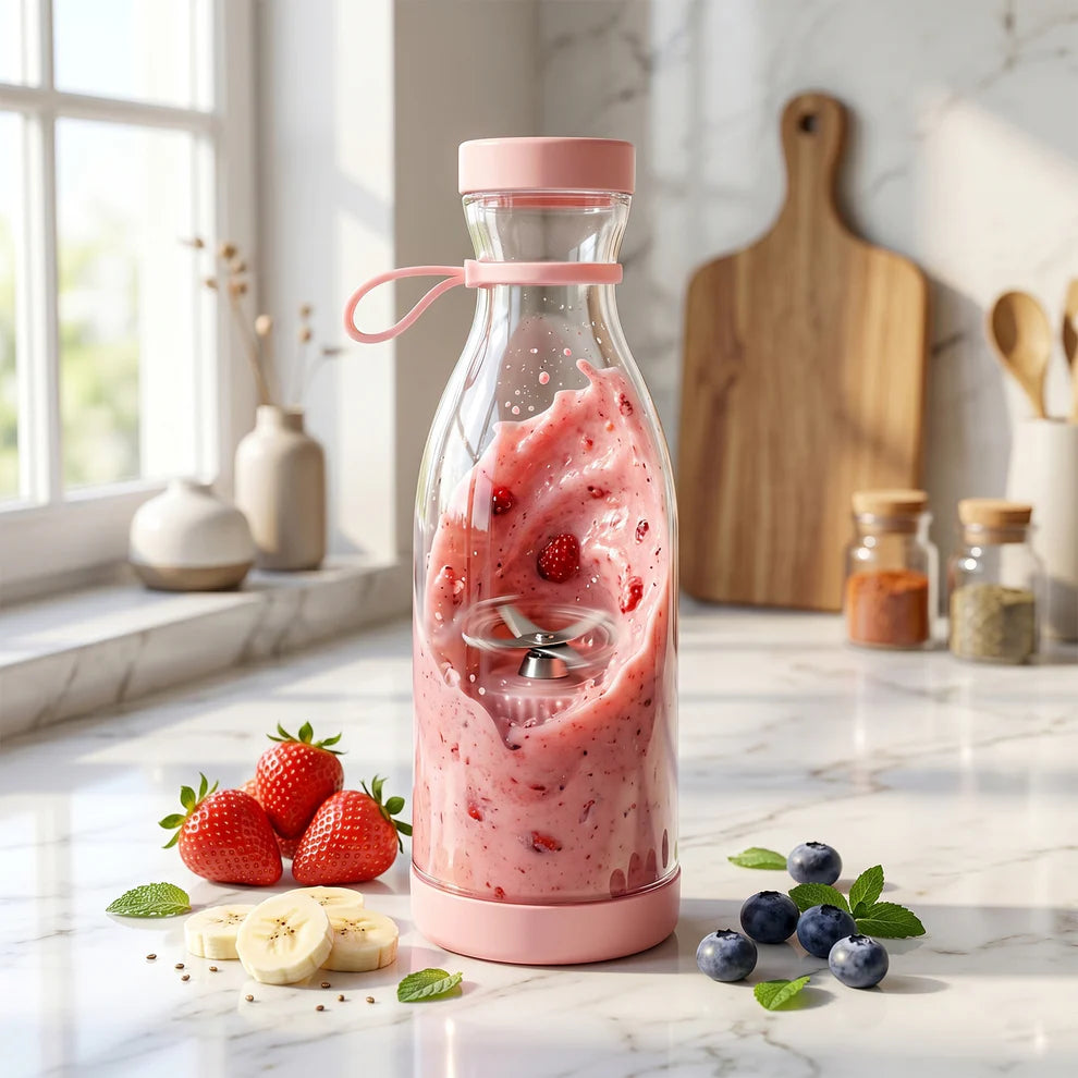 Portable Mini Blender – Fresh Juice & Smoothies On the Go