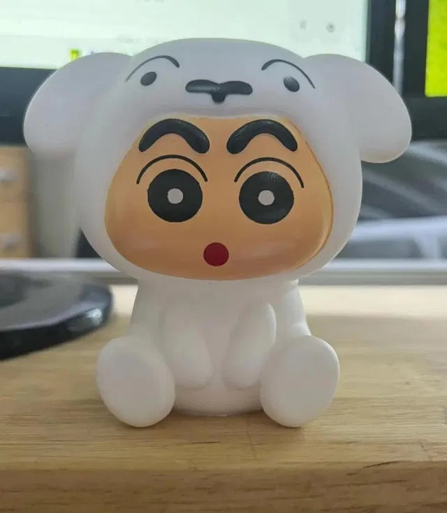Crayon Shin-chan Shiro LED Night Light – Cute Anime Lamp for Kids & Fans