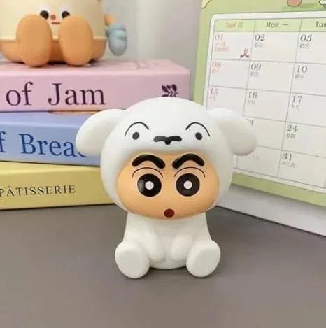Crayon Shin-chan Shiro LED Night Light – Cute Anime Lamp for Kids & Fans