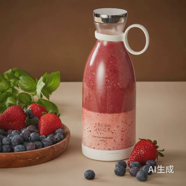 Portable Mini Blender – Fresh Juice & Smoothies On the Go